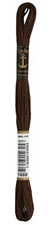Anchor Sticktwist, 4635-1088, Farbe:1088, Stickgarne, 8m