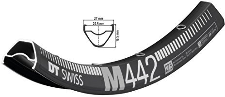 DT Swiss Felge Felge 2040012400, schwarz, 6.5mm, RTM04465028S011290