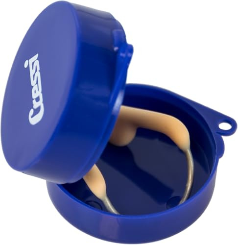 Cressi Silicone Nose Clips for Preventing Water Entry – for Sport and Recreation, Low Profile - Nose Clip - Designed in Italy