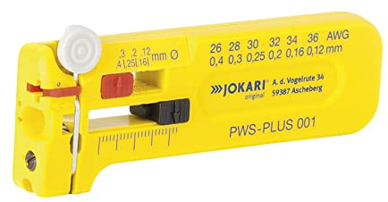 C.K Jokari 40024 PWS-Plus 001 Micro-Precision Stripper, Yellow