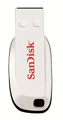 SanDisk Cruzer Blade - Memoria USB de 2.0 de 16 GB-Blanco