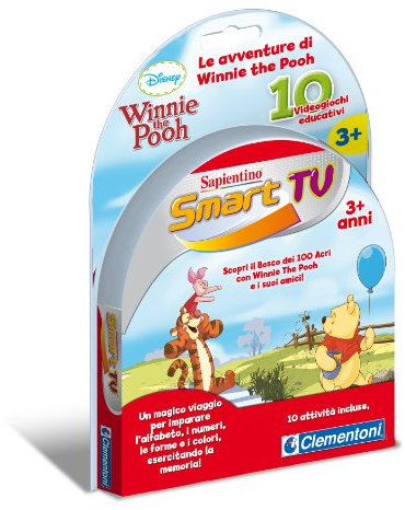 Clementoni - 13751 - Cartuccia Smart TV Winnie Pooh