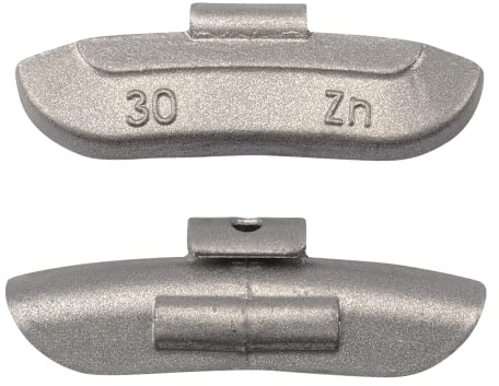 30g Schlaggewichte Auswuchtgewichte Wuchtgewichte für Stahlfelgen 100 Stück