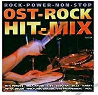 ostprodukte-versand CD Ost Rock Hit Mix — DJ Happy Vibes & The Young Pioneers — Puhdys, Karat, City, Silly, Nina Hagen & mehr — Rock-Klassiker im Mix — inkl. Kochbuch