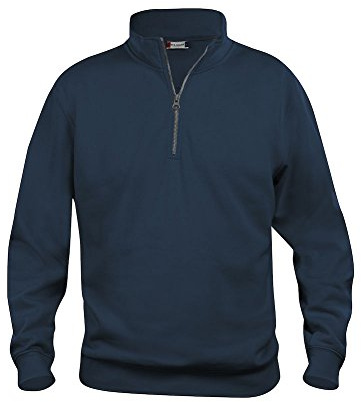 noTrash2003 Sweatshirt Half Zip by Clique in 14 Farben och 7 Größen, Darknavy, L