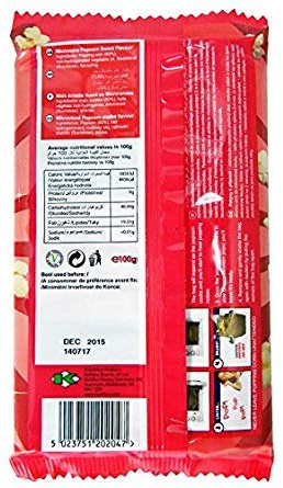 Eazy Pop - Süßes Popcorn - 4 x 100 g