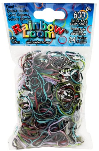 Rainbow Loom mehrfarbig (Spiral Galaxy)