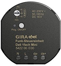 Gira 542200 Funk Steuereinheit Mini Dali eNet