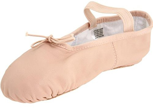 Bloch Womens Dansoft Leather Full Sole Ballet Slippers Dance Shoes Flats