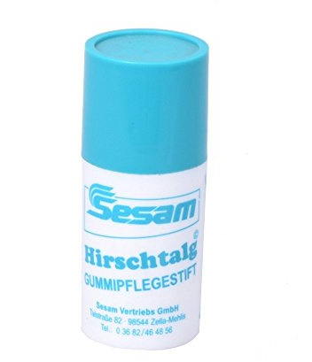 Sesam Autopflege Hirschtalg Gummipflegestift Pflegestift für Gummi