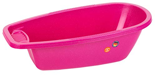Theo Klein 1676 Baby Coralie Puppen-Badewanne groß | Für bis zu 50 cm große Puppen | Maße: 51 cm x 15,5 cm x 28 cm | Spielzeug für Kinder ab 18 Monaten