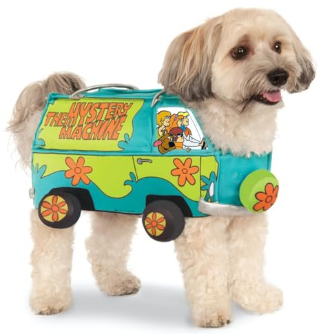 Rubies Official Scooby-Doo Mystery Machine Pet Dog Costume, Size: Medium Neck to Tail 15 inch, Chest 17 inch Halloween Halloween, World Book Day