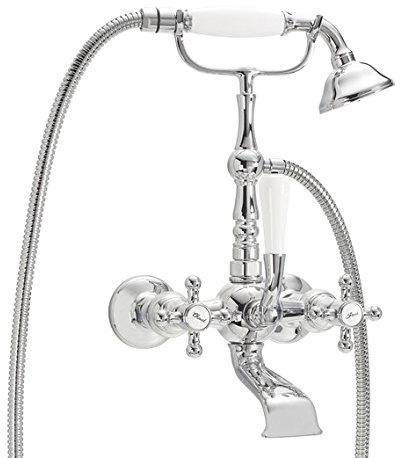 Grünblatt Nostalgie Landhausstil Badarmatur Einhebelmischer Wasserhahn (Badwannenarmatur)