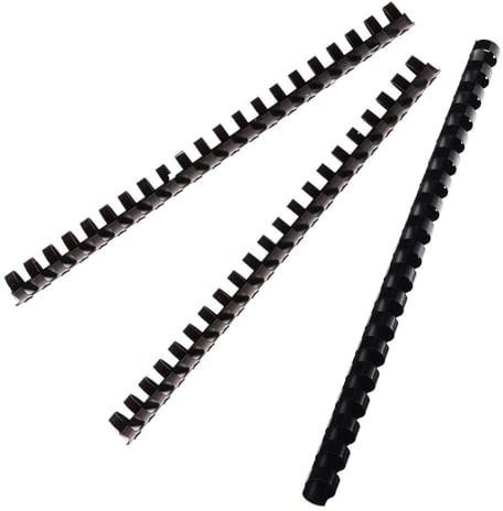 Fellowes Value Binderücken, A4, 14 mm, Schwarz, 100 Stück