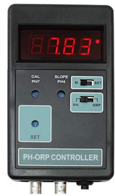 Kombicontroller 2-Fach-Controller Regelgerät (Redox+PH) Ozon/Ozonisator Aquarium Fische Pool Süß- und Sazwasser P11
