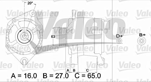 VALEO 436339 Lichtmaschinen