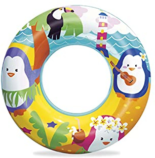 Bestway 36113_04 - Schwimmring Sea Adventures, 51 cm, Siva Toys260474, Design, Einheitsgröße