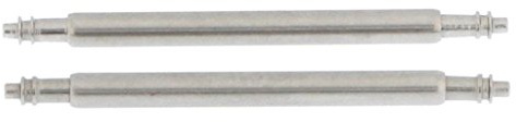 PUREgrey 2 x Federsteg 30mm x 1,5 Durchmesser Edelstahl