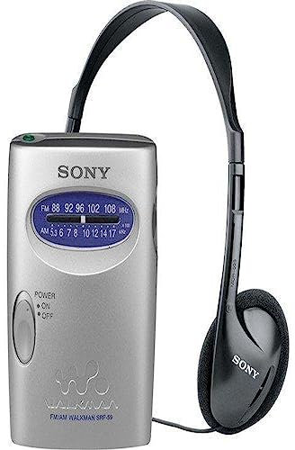 Sony SRF59SILVER AM/FM Walkman Stereo Radio