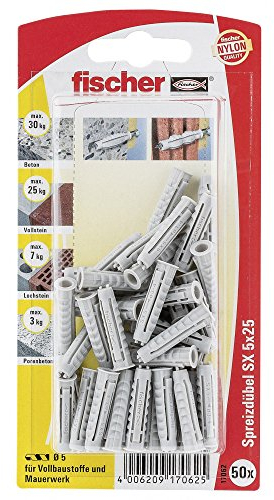 Fischer Dübel SX 5 x 25 K SB-Karte, 017062
