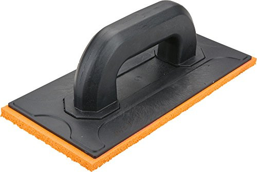 Topex 13 A342 Reibebrett Kunststoff 18 mm Gummi mit Schwamm, 260 x 120 mm)