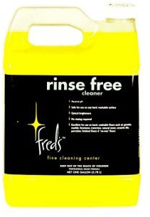 Fred's Rinse-Free Floor Cleaner - Safe on Marble & Natural Stone, Gallon