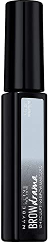 Maybelline New York Brow Drama Mascara per Sopracciglia, Trasparente