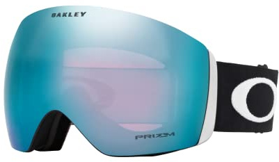 Oakley Men'S Mod. 7050 Clip Flight Deck 705020 0 Rectangular Sports Glasses 99, Matte Black/Prizmsapphireiridium