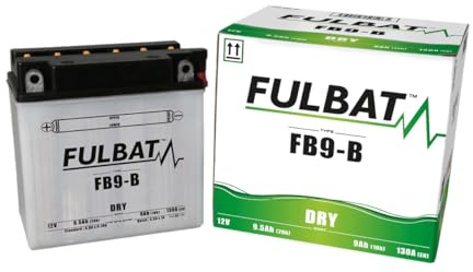 Batterie FULBAT YB9-B 12V 9Ah 130A Länge: 135 x Breite: 75 x Höhe: 139 (mm)