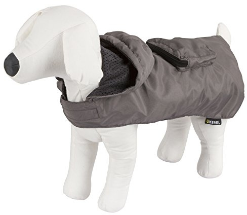 Kerbl Pet Regenmantel Seattle grau S, 35cm