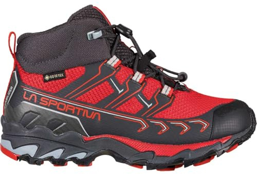 LA SPORTIVA Bambini Ultra Raptor II Mid GTX Scarpe, Velvet-Flamingo, 33