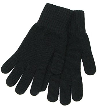 LOVARZI Damenhandschuhe aus Wolle Schwarz handschuhe für Frauen - Wollehandschuhe