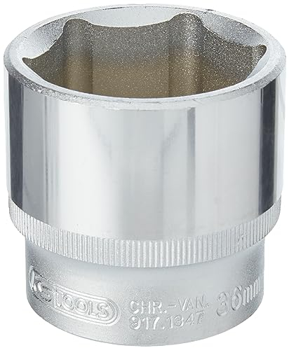 KS Tools 917.1347 - Vaso hexagonal Classic (tamaño: 36 mm, 1/2)