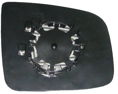 Vito Wing Mirror Glass With base,Heated, Silver,LH (Passenger Side), 2010 onward