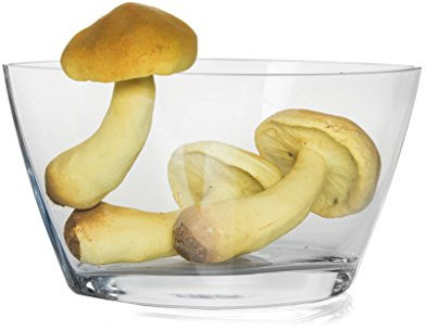 Cuenco ovalado de cristal de 20 cm de largo y 12 cm de largo | Boat Shape Hera