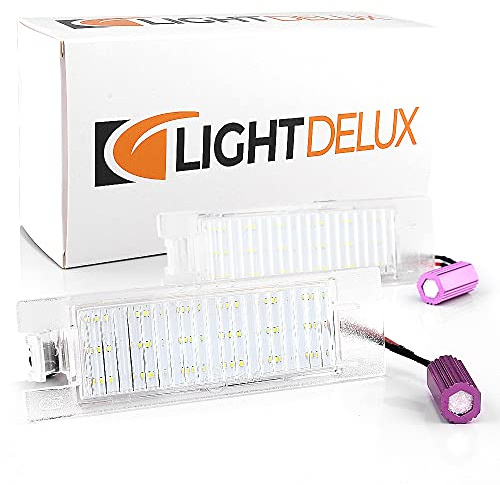 LIGHTDELUX Ersatz für LED Kennzeichenbeleuchtung Canbus Module mit E-Zulassung V-031902