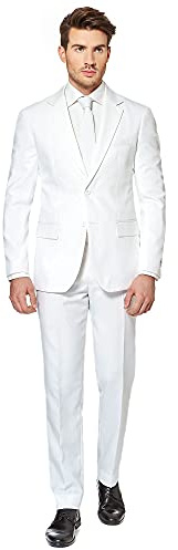 OppoSuits einfarbige Party-Anzüge – Bunte Outfits für Abschlussball, Hochzeiten, Junggesellenabschiede – Inklusive Sakko, Hose und Krawatte.