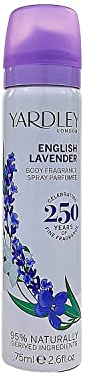 Yardley English Lavender Déodorant Vaporisateur pour Femme 75 ml