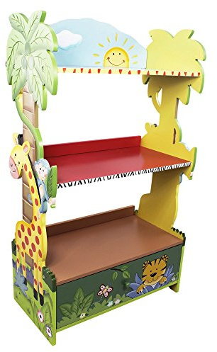 Kinderbücherregal Kinderregal Schlafzimmer Sunny Safari Fantasy Fields W-8268A | Mehrfarbig