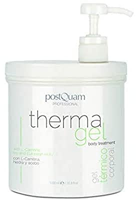 PostQuam - Gel Anti Cellulite Efficace Thermique | Obtenir une Peau Ferme en Réduisant l'Effet Calorique de la Cellulite - Formule pour Tous Types de Peaux - Bidon de 1000 ml
