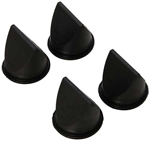 DOMETIC 385311581 Entenschnabel-Ventil-Set, Schwarz, 5,1 cm, 4 Stück