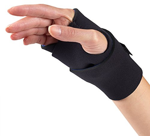 CHAMPION Compression Reversable Neoprene Wrist Support Wraparound, Black