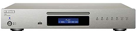 BLOCK C-250 Lettore CD compatibile con HDCD, CD-R, CD-RW, Mp3, Silver