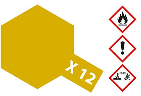 Tamiya 81012 - X 12 Gold Leaf