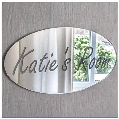 Laserables Personalised Door Name Plaque Boy or Girls Bedroom Room
