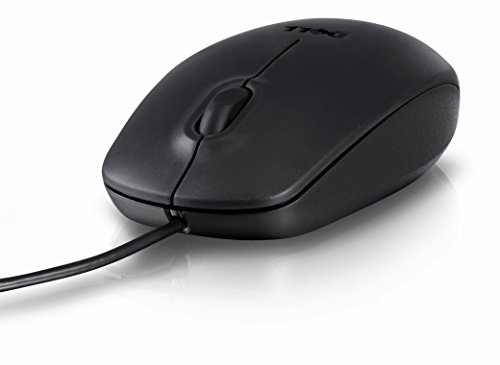 DELL MS111 Maus USB Optisch 1000 DPI - Mäuse (Optisch, USB, 1000 DPI, Schwarz)