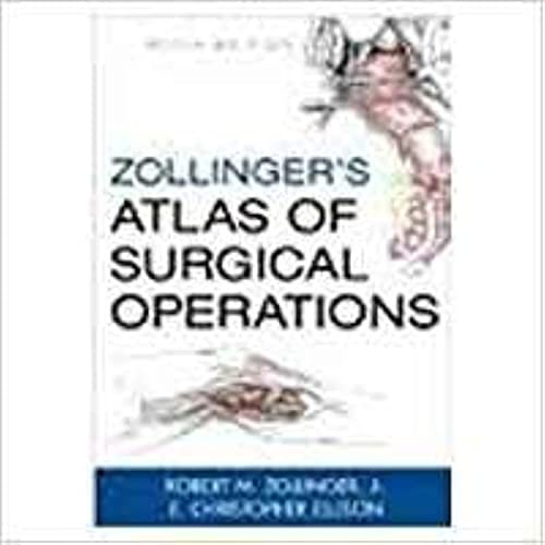 Zollinger's Atlas of Surgical Operations 4 Stars!