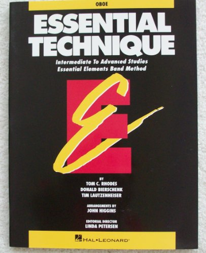 Essential Technique - Oboe Intermediate to Advanced Studies (Book 3 Level)