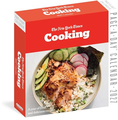 The New York Times Cooking Page-A-Day® Calendar 2027: A Year of Fresh and Delicious Recipes