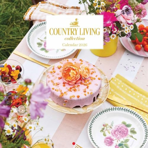 Carousel Worldwide, Country Living 2026 Wire-o Wall Calendar